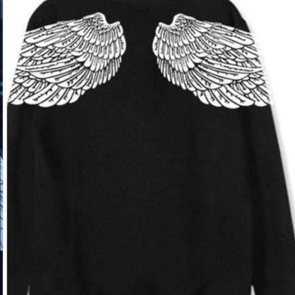bts v wings sweater